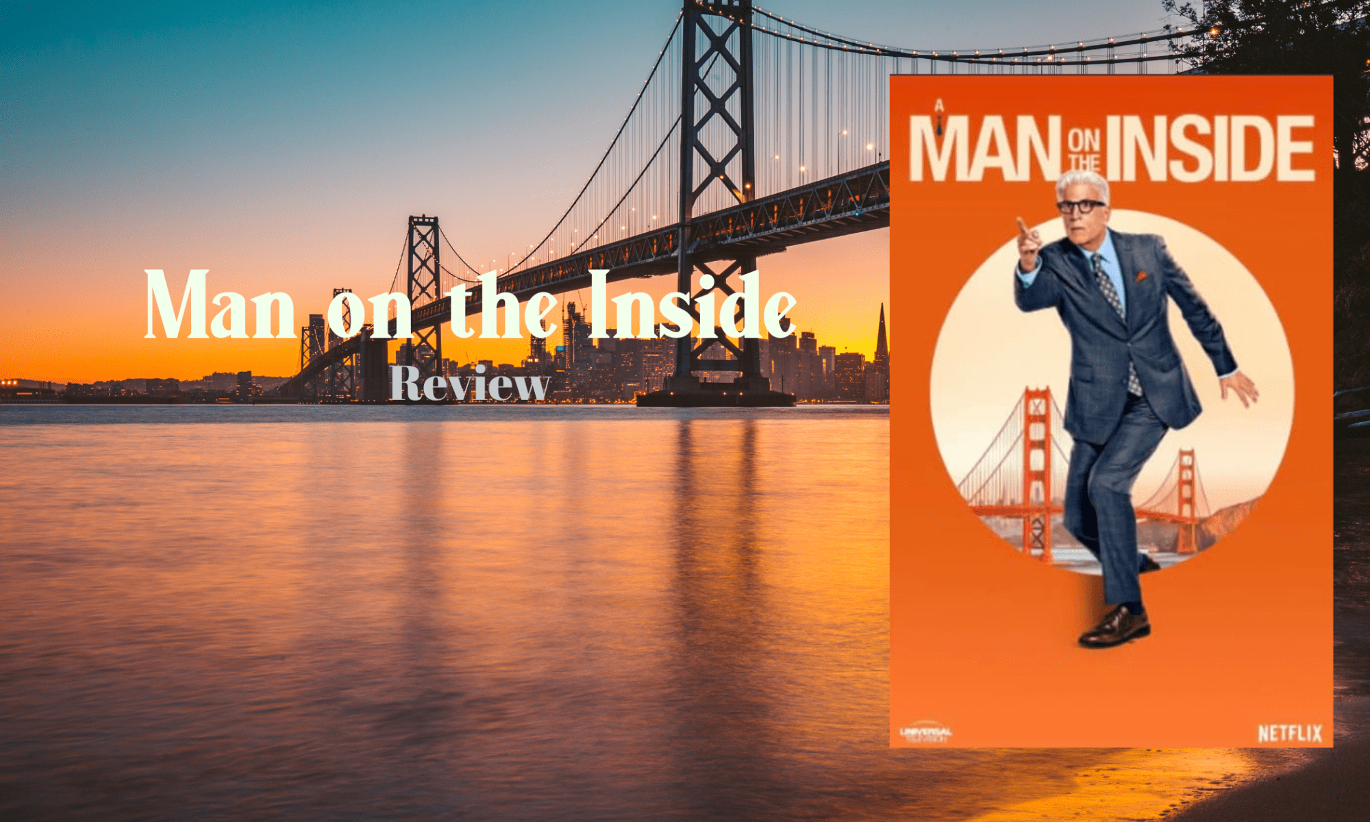 A man running with the Golden Gate Bridge in the background
