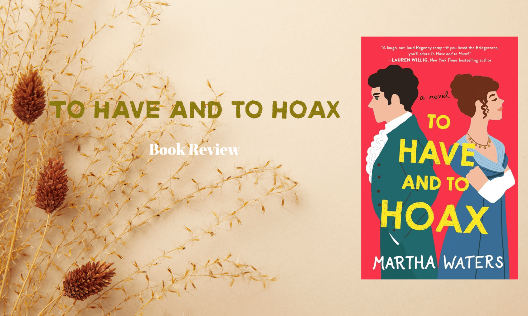 Book cover showing a regency period couple back to back.